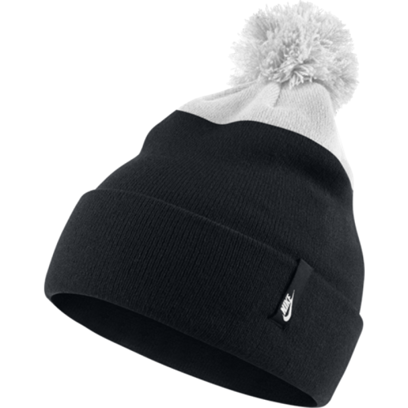 Шапка бини найк черная мужская. Женская шапка Nike Beanie-Pom. Черная шапка бини найк. Шапка мужская черный найк с помпоном.